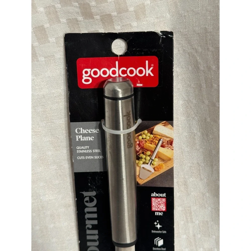 GoodCook Stainless Steel Cheese Plane – Gourmet Series  Dishwasher Safe NEW